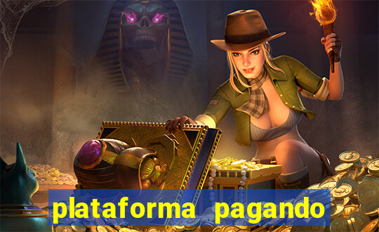 plataforma pagando no cadastro fortune tiger